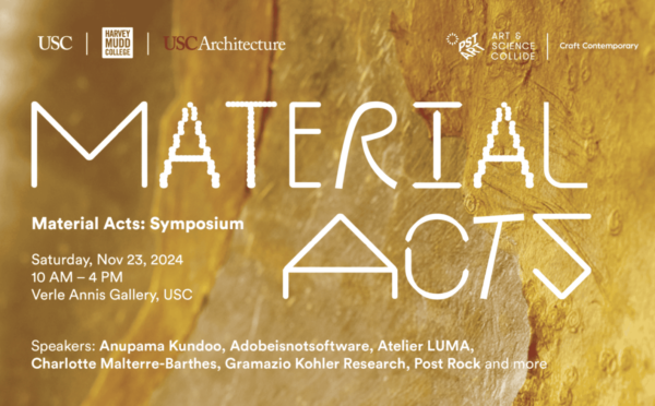 Material Acts: A Symposium